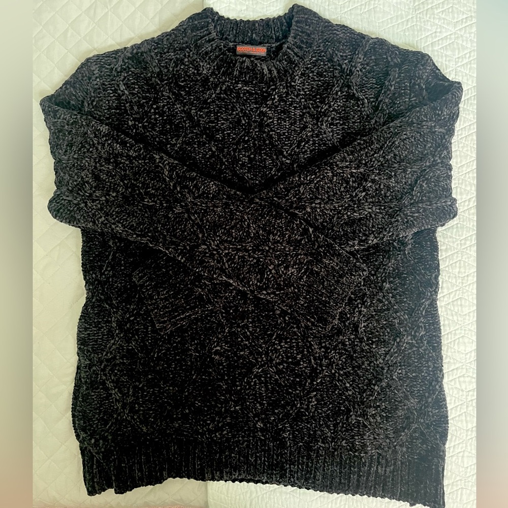 Scotch & Soda Charcoal Crewneck Sweater